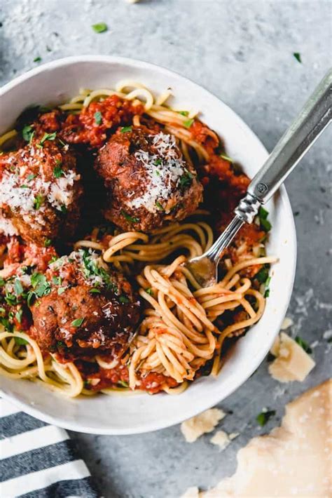 Best Spaghetti And Meatballs Recipe House Of Nash Eats