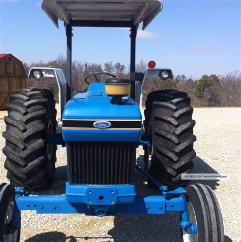 When our tractor canopy material tore we made another using what we had! Ford Newholland 4610 Tractor Series 2. Factory Roll Bar ...