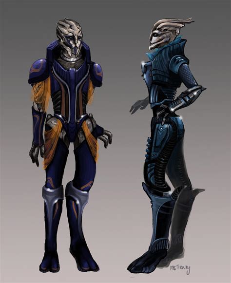 Female Turian Concept By Nwalme On Deviantart