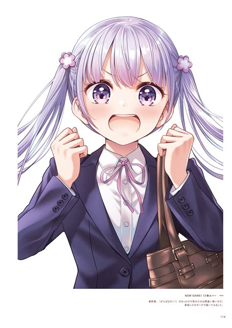 Suzukaze Aoba New Game Image By Tokunou Shoutarou 3648351