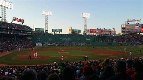 Fenway Park Section Loge Box 124 Row Ll Seat 3 Boston Red Sox