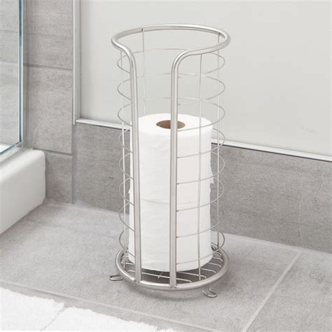 Interdesign Forma Free Standing Toilet Paper Holder For Bathroom