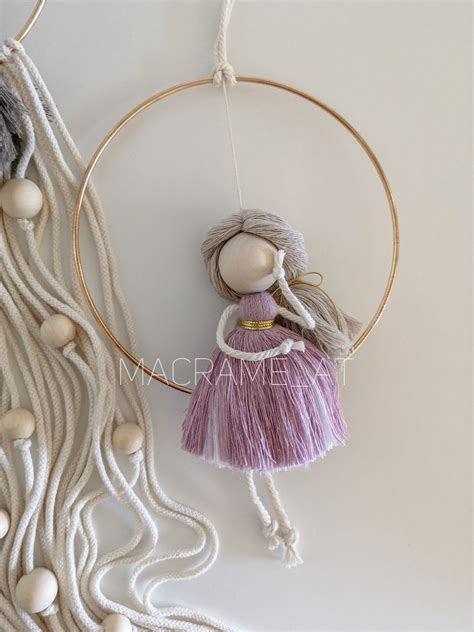 Macrame Doll Macrameat Macrame Patterns Diy Macrame Plant Hanger