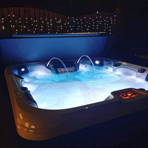 Luxury Whirlpool Balboa Spa Pool Hot Tub With Headrest China Hot Tub