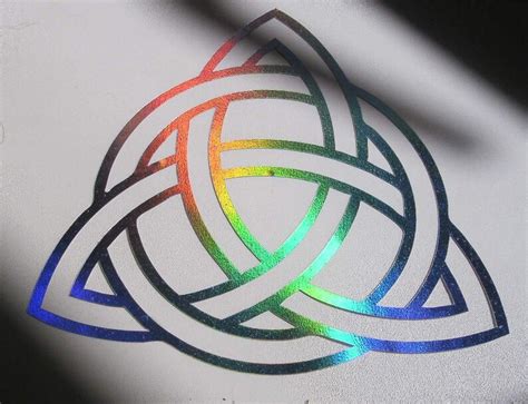 Cosmic Eternity Celtic Symbol Holographic Fx Etsy