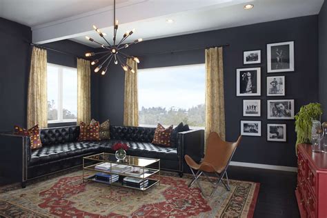 The right shade of blue can definitely pass as black depending on the lighting in your space. 30 Beautiful Black Rooms