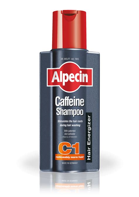 Šampon s kofeinom C1 Alpecin za vidno bolj goste lase