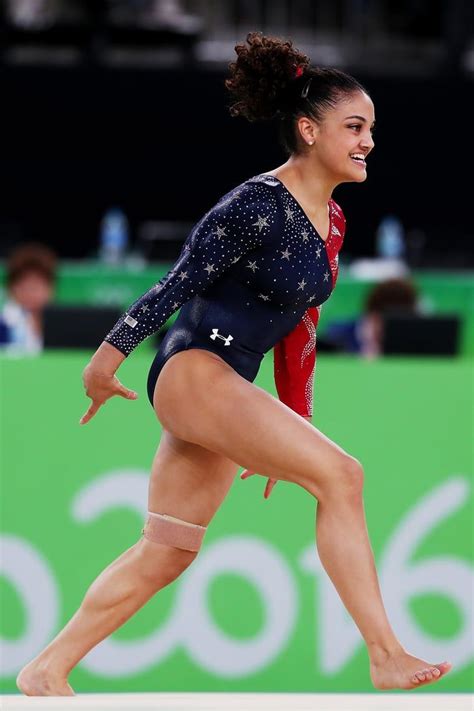 Olympic Gymnast Laurie Hernandez Shares Her Favorite Hiit Exercises To Do At Home Laurie