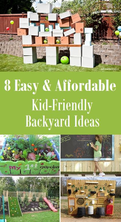 8 Easy And Affordable Kid Friendly Backyard Ideas Thegoodstuff