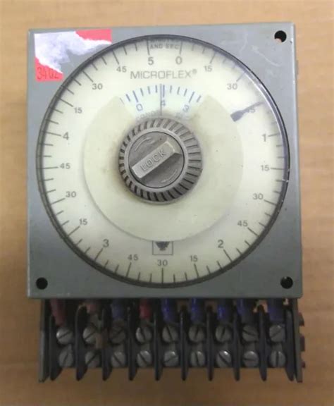 Eagle Signal Microflex Ha410a6 5 Minutes Electric Reset Timer 115v