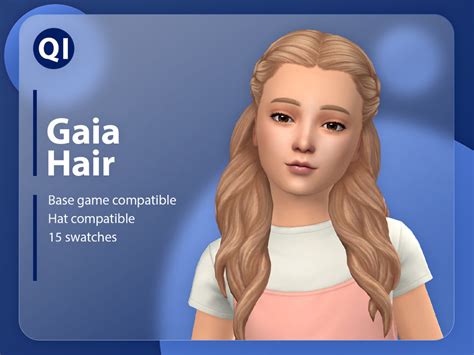 The Sims Resource Gaia Hair