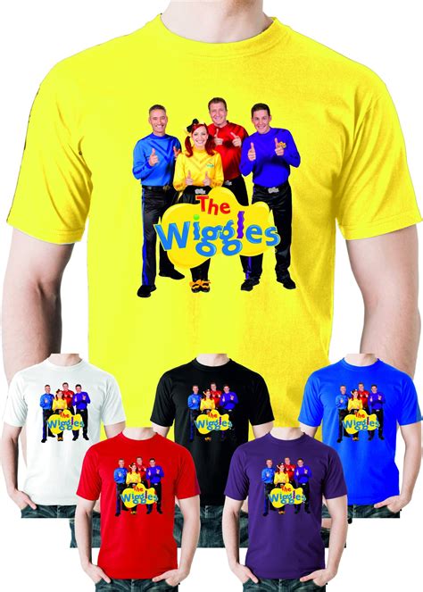 The Wiggles Logo T Shirt All Sizes Kids Tv Programme Emma Etsy Uk
