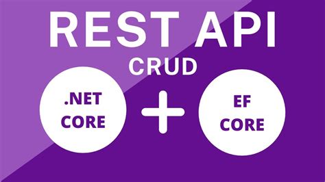 Asp Net Core Web Api Crud Operations In Rest Api Tutorial Using Entity Framework Core