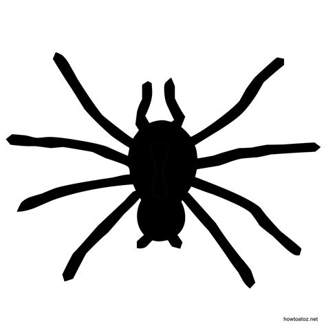 Spider Stencil Printable