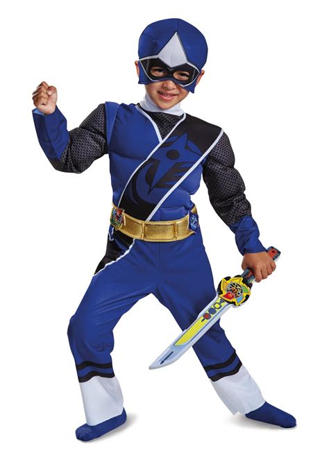 Blue Power Ranger Toddler Boys Costume Tv Show Costumes