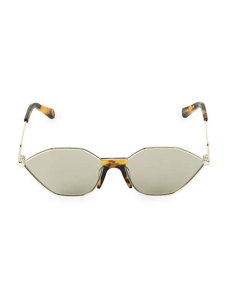Buy Karen Walker Wo 60mm Game Crazy Tortoiseshell Oval Sunglasses