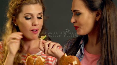 Couple Of Lesbians Kissing Passionately In Nightclub While Dancing Hook Up Stock Footage