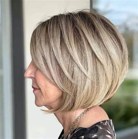 Layered Bob Hairstyles For Women Over 60 Modern Short And Medium