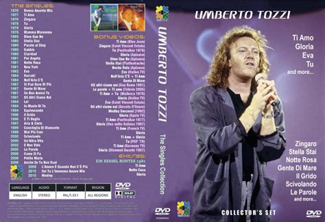 UMBERTO TOZZI The Singles Collection Hits Concert