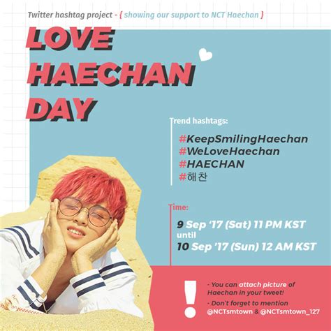 h a e n y a n — LOVE HAECHAN DAY ! Because of recent hate towards...