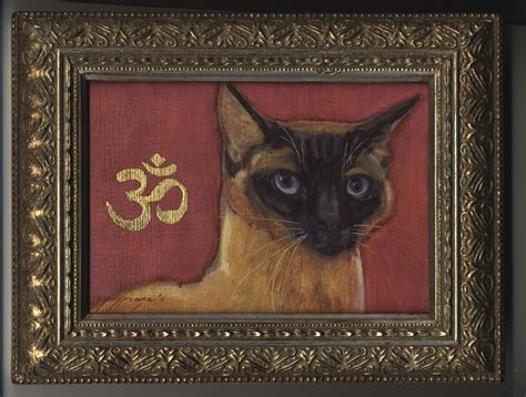 Articulations By Cs Poppenga Two More Cat Paintings Siamese Please