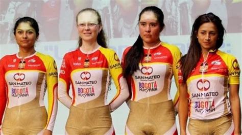 Naked Team Cycling Kit Defended By Colombian Rider Bbc Sport