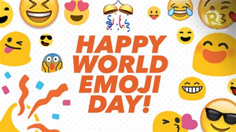 Let's Celebrate Happy World Emoji Day 17th July Images Birthday Royalty