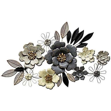 world menagerie floral metal wall décor and reviews uk