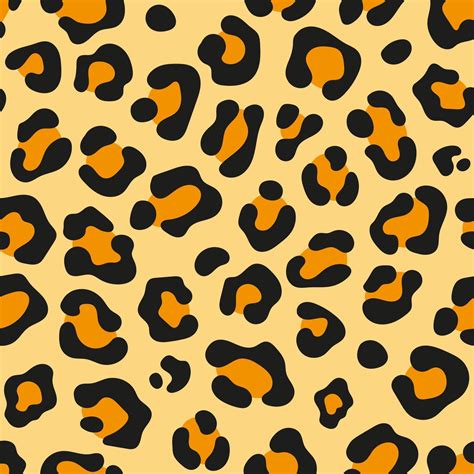 Leopard Skin Seamless Background Texture Pattern 2886645 Vector Art At Vecteezy