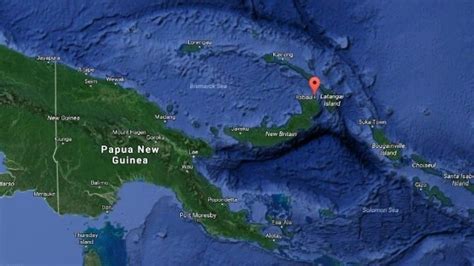 Earthquake Of 69 Magnitude Strikes Papua New Guinea