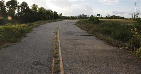 Abandoned Road Leading To Six Flags Jazzland New Orleans 1024x683