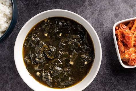 Korean Seaweed Soup Miyuk Guk Recipe Recipe Korean Seaweed Soup