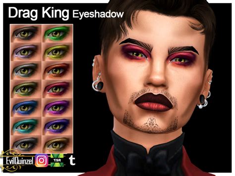 The Sims Resource Drag King Eyeshadow