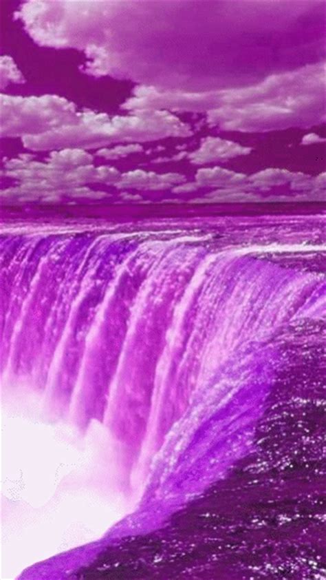 Purple Waterfall Iphone Live Wallpaper Download On Phoneky Ios App
