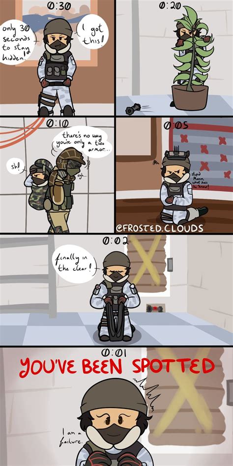 The Life Of A Trap Op By Frostedclouds Rainbow Six Siege Memes