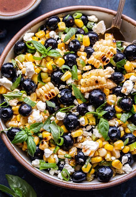 Blueberry Corn Feta Salad Recipe Runner