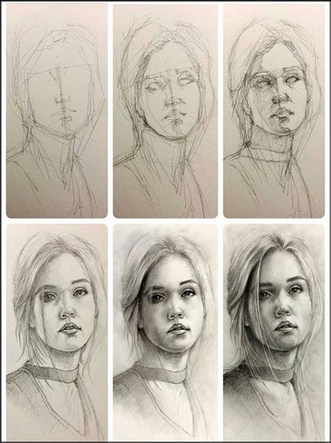 10 Essential Sketching Tips For Beginners Portrait Drawing Face