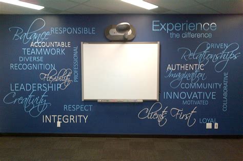 The Power Of Mission Statement Walls The Simple Stencil