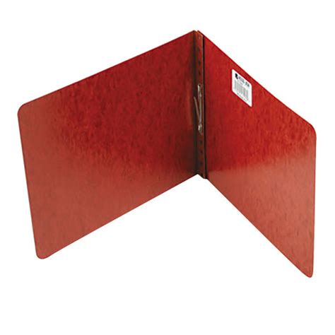 Acco 17928 8 12 X 11 Red Pressboard Top Bound Report Cover With