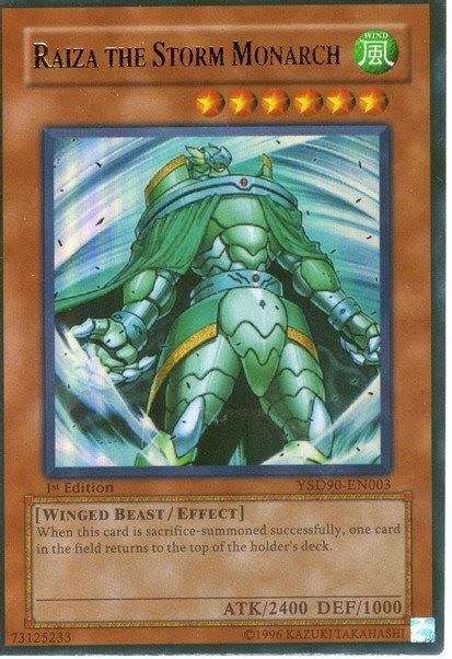 My Yu Gi Oh Cards Collection Raiza The Storm Monarch