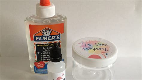 Make Your Own Clear Slime Kit At The Slime Company