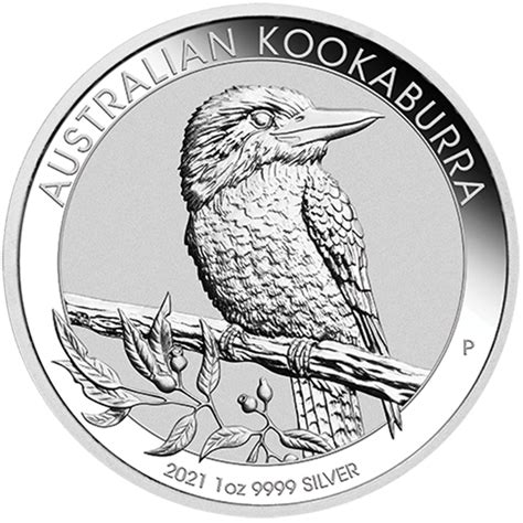 2021 1 Oz Silver Kookaburra Coininc Capsule Perth Mint Au Bullion Canada