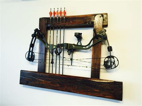 Whether that's getting ahead on spring cleaning, organization tips for every room in the house, a new yard project, the best way to upcycle used goods, or charming crafts that are perfect for weddings and parties… Diy compound bow rack | Bow rack, Hunting themed bedroom, Bow storage