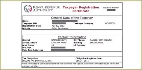 How To Apply For Taxpayer Registration Certificate Online Via Itax