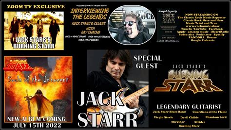The Classic Rock Music Reporter Jack Starr Legendary Metal And Blues