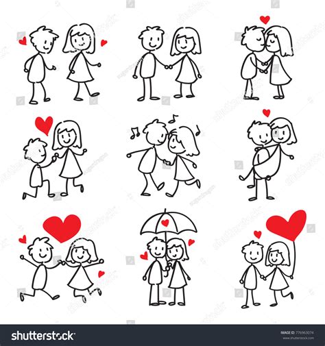 39649 Cartoon Couple Doodle Images Stock Photos And Vectors Shutterstock