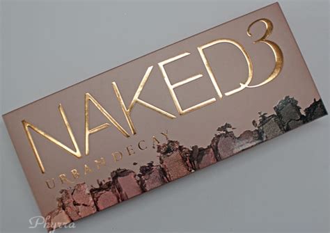Urban Decay Naked 3 Palette Review And Swatches On Pale Skin