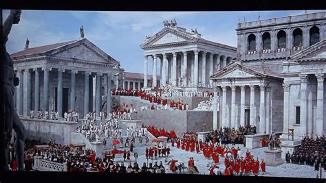 The Roman Forum The Fall Of The Roman Empire 1964 Epic Movie