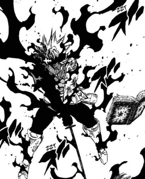 Black Clover Asta Full Demon Form Manga