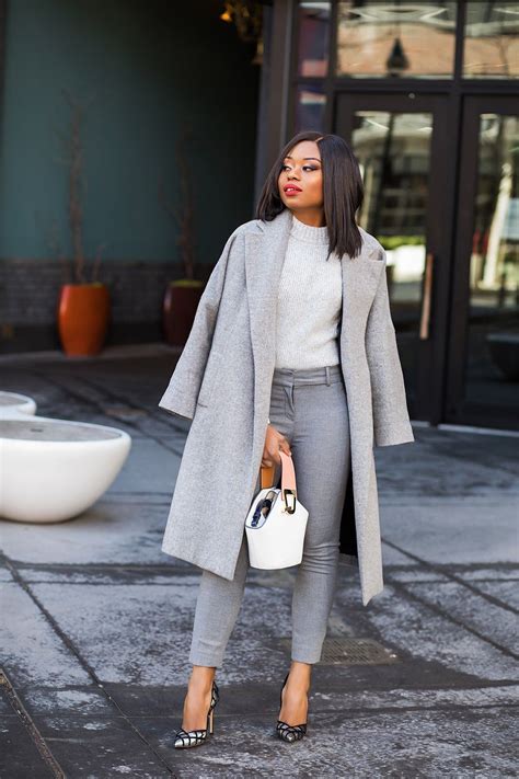 Shades Of Grey For Work Jadore Fashion Fashionable Work Outfit